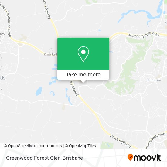 Greenwood Forest Glen map