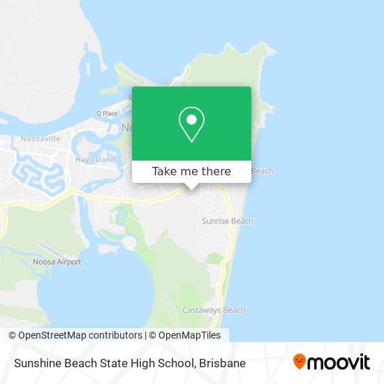 Sunshine Beach State High School map