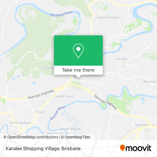 Karalee Shopping Village map