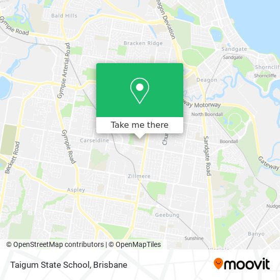 Taigum State School map