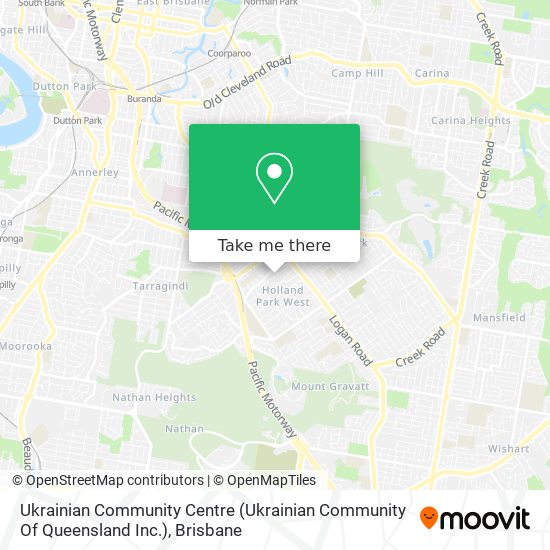 Ukrainian Community Centre (Ukrainian Community Of Queensland Inc.) map