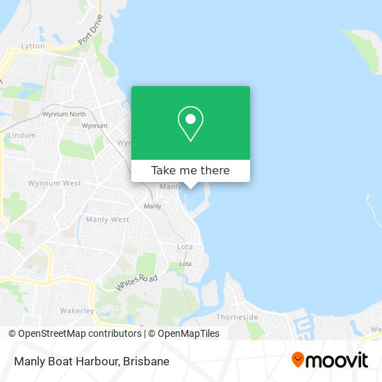 Manly Boat Harbour map