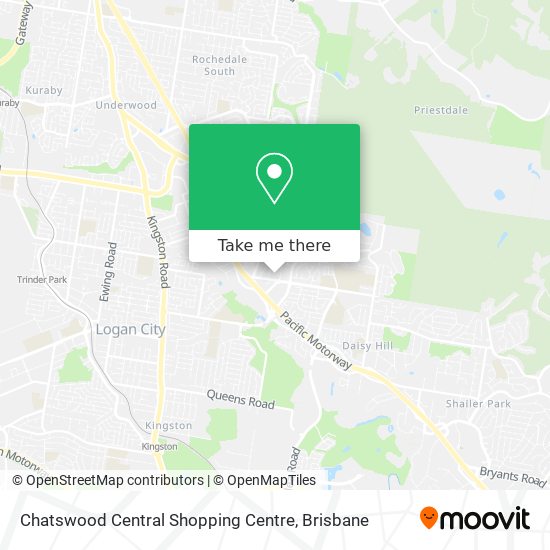 Chatswood Central Shopping Centre map