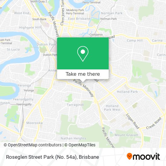 Roseglen Street Park (No. 54a) map