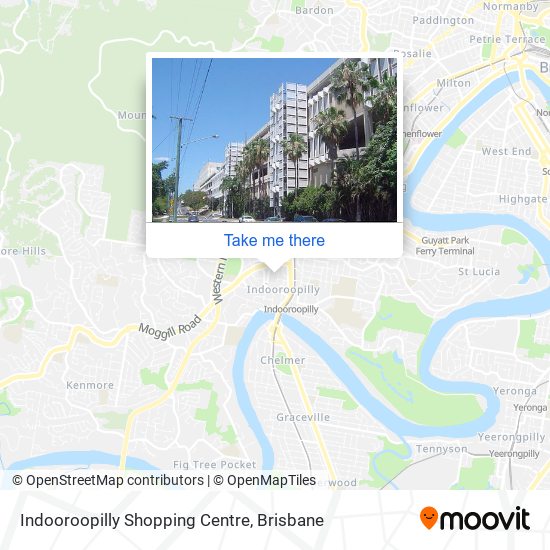 Indooroopilly Shopping Centre Map How To Get To Indooroopilly Shopping Centre In Indooroopilly By Bus Or  Train?