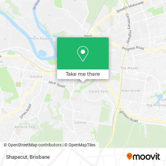Shapecut map