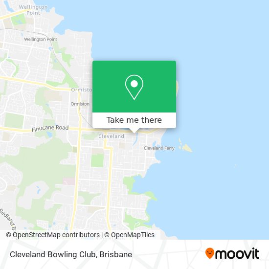 Mapa Cleveland Bowling Club