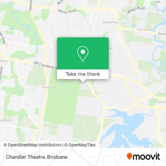 Chandler Theatre map
