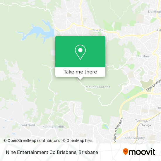 Nine Entertainment Co Brisbane map
