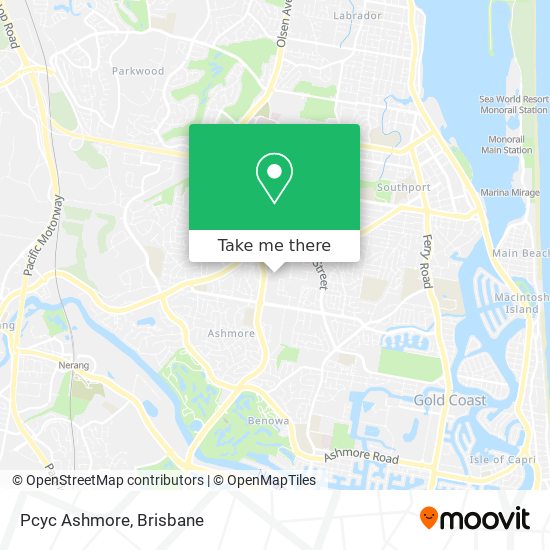 Pcyc Ashmore map