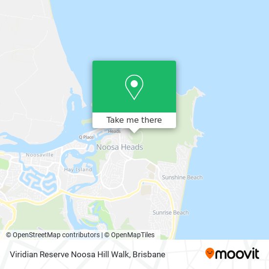 Viridian Reserve Noosa Hill Walk map