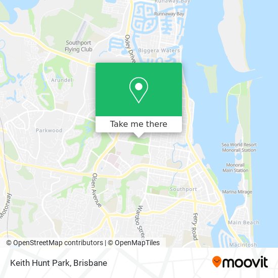 Keith Hunt Park map