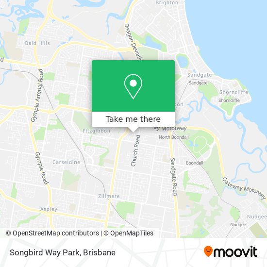 Songbird Way Park map
