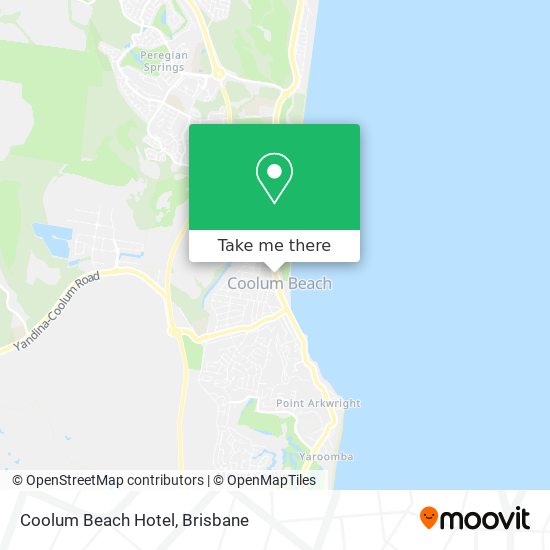 Coolum Beach Hotel map