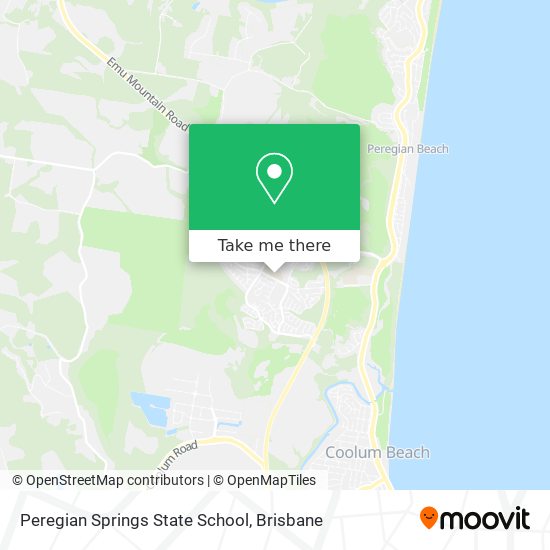 Peregian Springs State School map