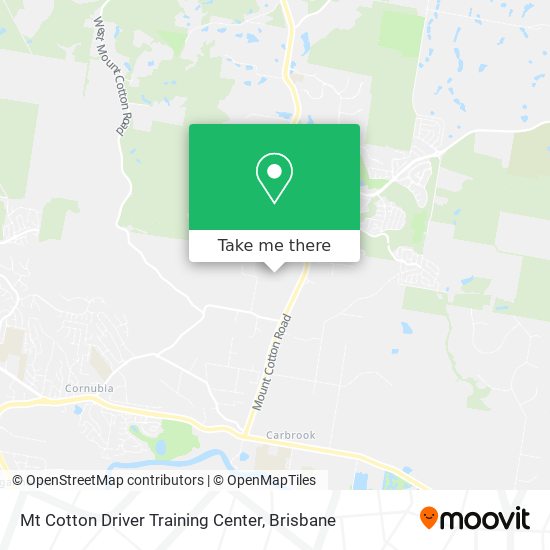 Mt Cotton Driver Training Center map