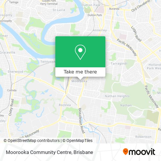 Moorooka Community Centre map