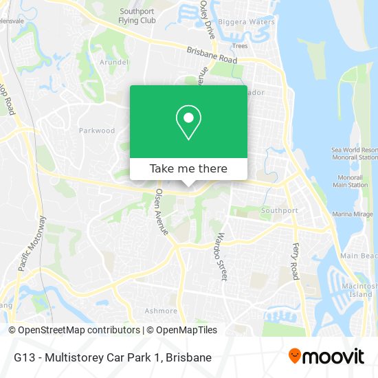 G13 - Multistorey Car Park 1 map