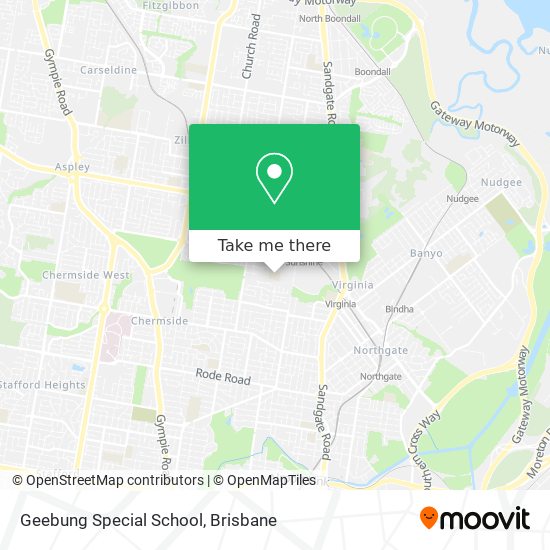 Geebung Special School map