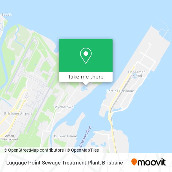 Luggage Point Sewage Treatment Plant map