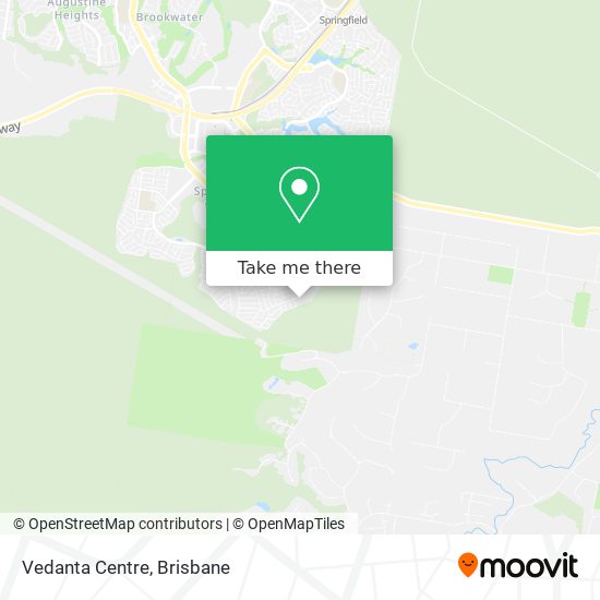 Vedanta Centre map