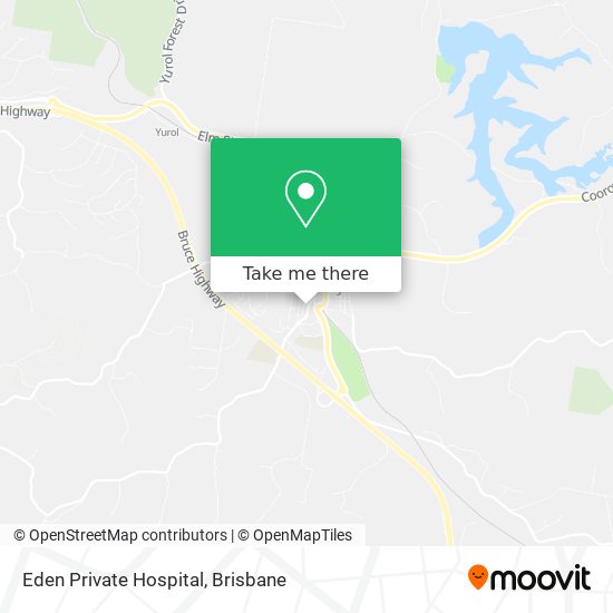 Eden Private Hospital map