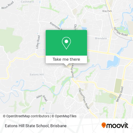 Eatons Hill State School map