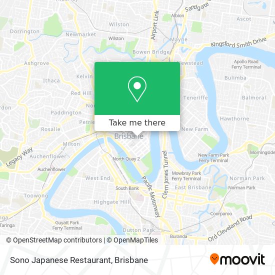 Sono Japanese Restaurant map