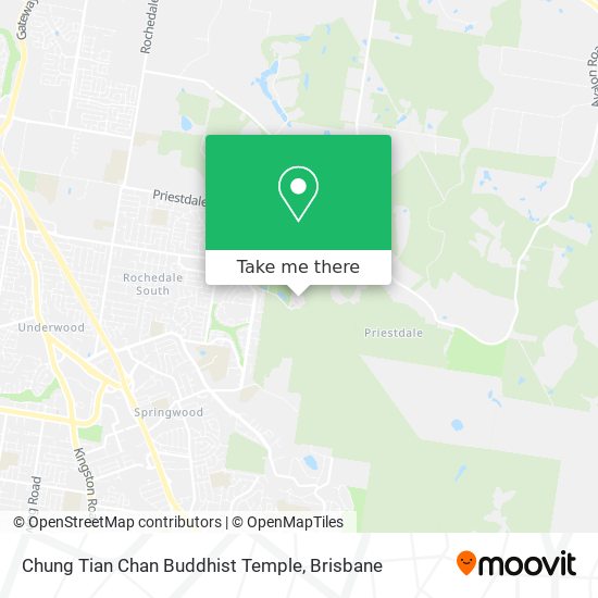 Chung Tian Chan Buddhist Temple map
