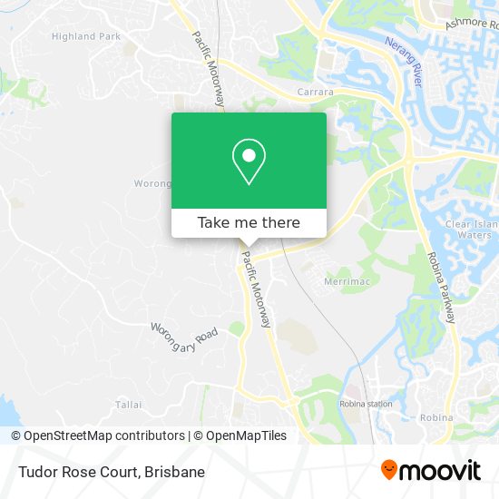 Tudor Rose Court map