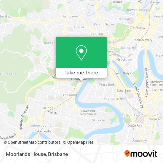 Moorlands House map