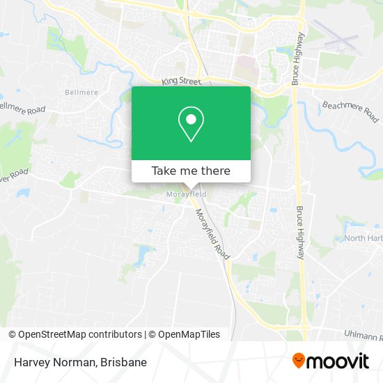 Harvey Norman map