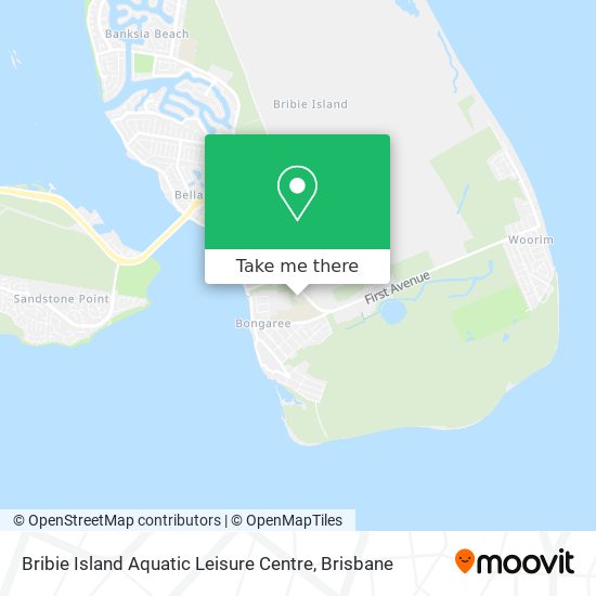 Bribie Island Aquatic Leisure Centre map