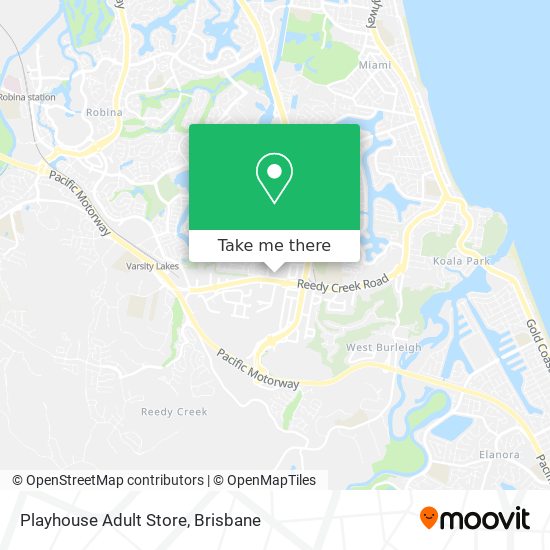 Playhouse Adult Store map