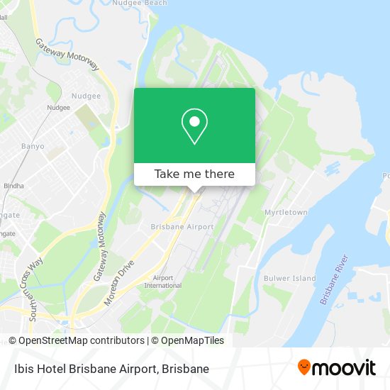 Ibis Hotel Brisbane Airport map