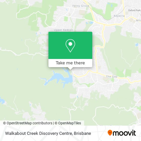 Walkabout Creek Discovery Centre map