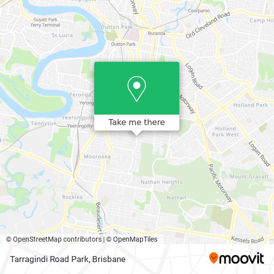 Tarragindi Road Park map