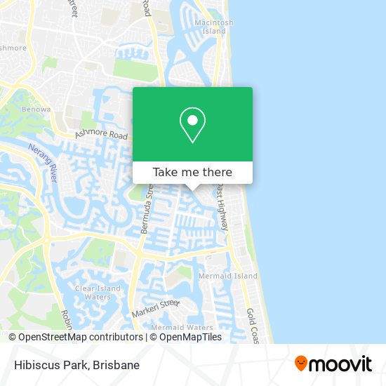 Hibiscus Park map