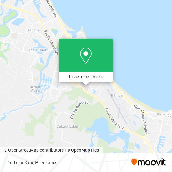 Dr Troy Kay map