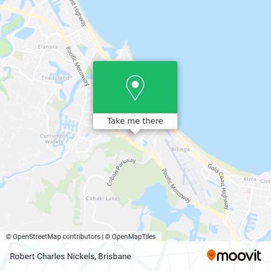 Robert Charles Nickels map