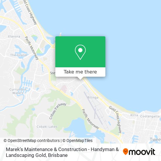 Marek's Maintenance & Construction - Handyman & Landscaping Gold map