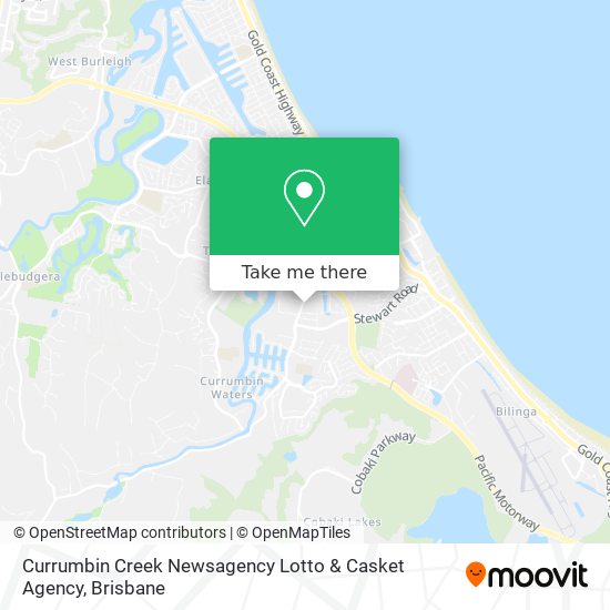 Currumbin Creek Newsagency Lotto & Casket Agency map