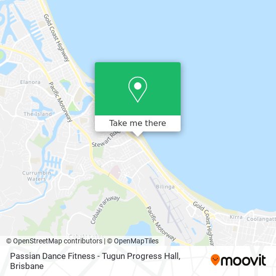Passian Dance Fitness - Tugun Progress Hall map