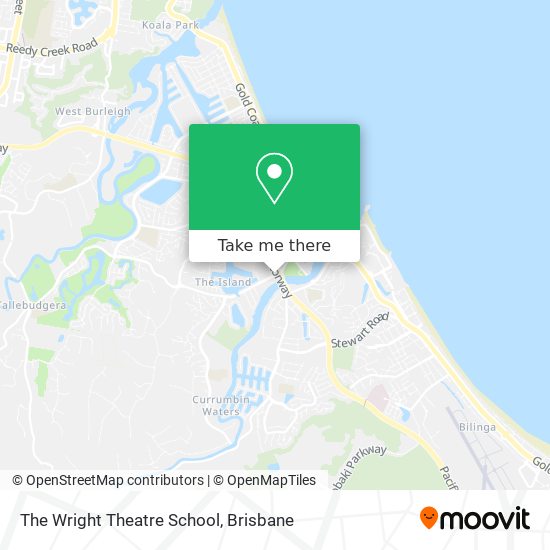 The Wright Theatre School map