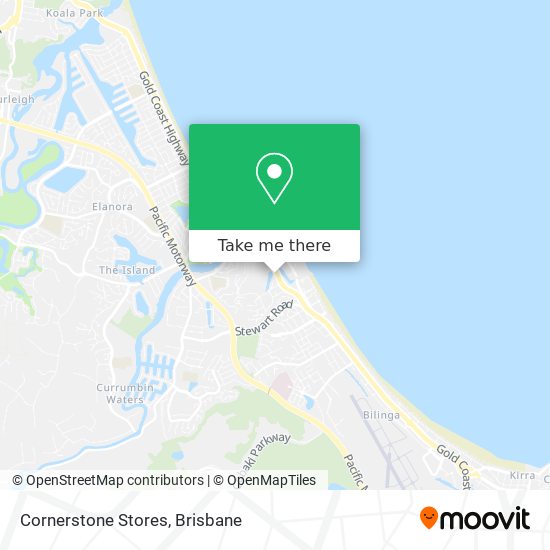 Cornerstone Stores map