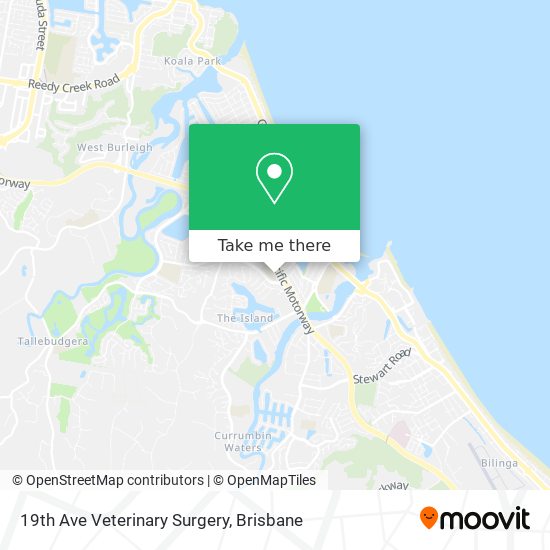 19th Ave Veterinary Surgery map