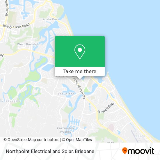 Northpoint Electrical and Solar map