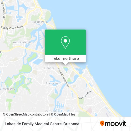 Mapa Lakeside Family Medical Centre