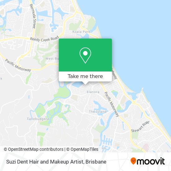 Suzi Dent Hair and Makeup Artist map