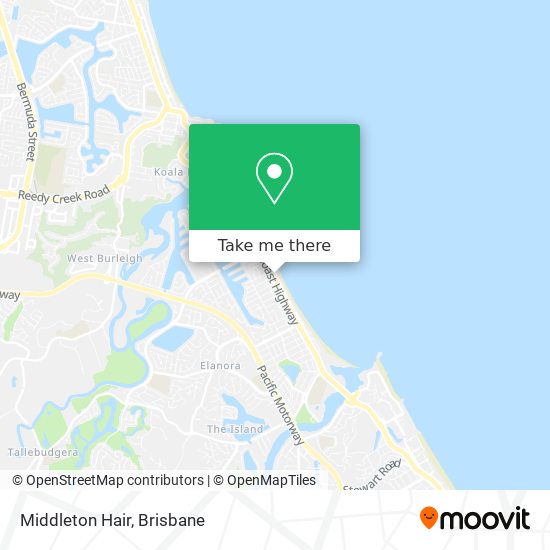 Middleton Hair map